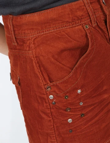 Fusta Zara, caramiziu Maro