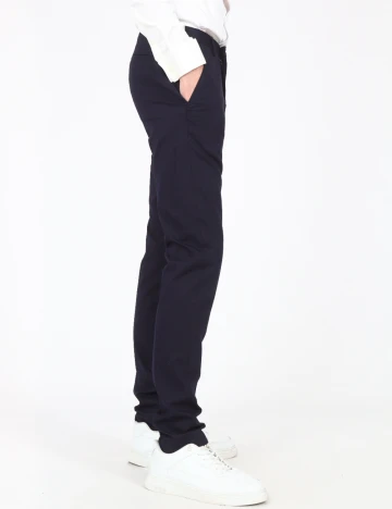 Pantaloni Zara, bleumarin Albastru