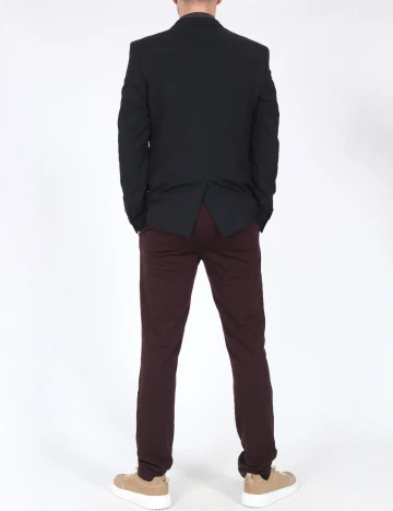 Pantaloni Zara, pruna Mov