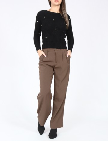 
						Pantaloni Dazy, maro