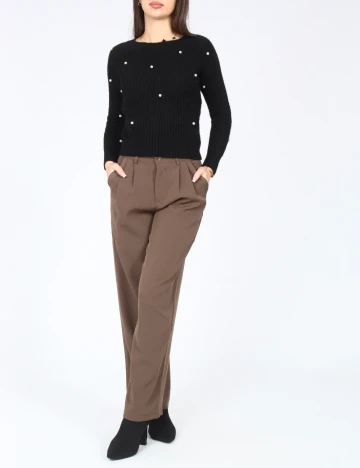 Pantaloni Dazy, maro Maro