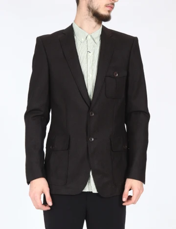 Sacou Zara, maro inchis Maro