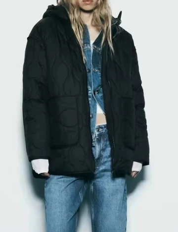 Geaca Zara, negru Negru