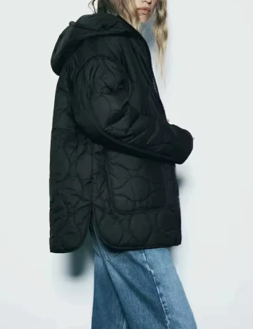 Geaca Zara, negru Negru