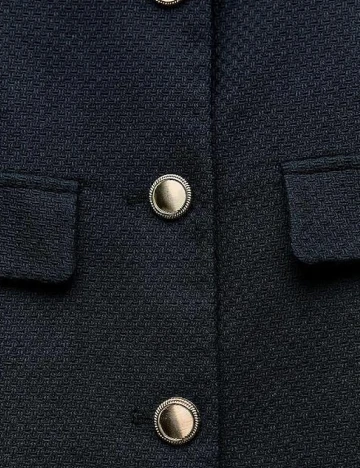 Jacheta Zara, bleumarin inchis Albastru