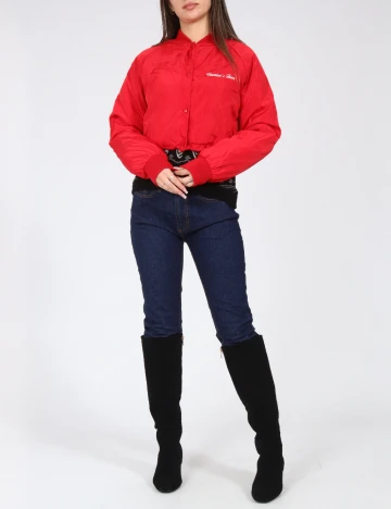 Jacheta Bershka, rosu Rosu