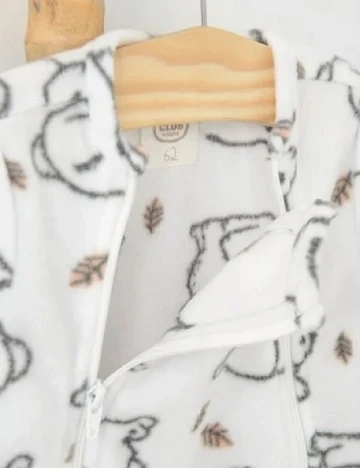 Salopeta Cool Club, alb Alb