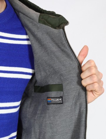 Geaca Pull&Bear, verde