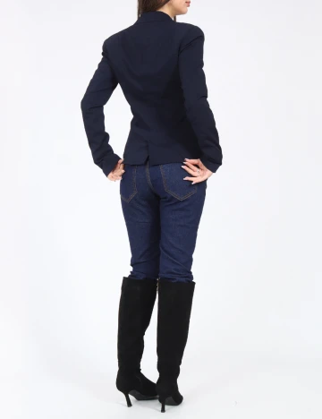 Sacou Bershka, bleumarin Albastru