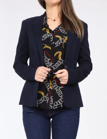 Sacou Bershka, bleumarin Albastru