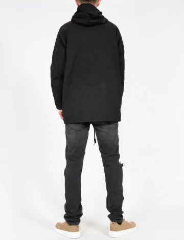 Geaca Pull&Bear, negru Negru