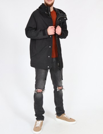 Geaca Pull&Bear, negru