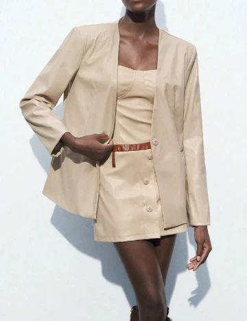 Sacou SHEIN, crem Crem