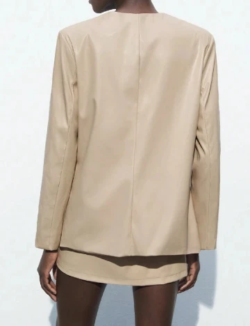 Sacou SHEIN, crem Crem