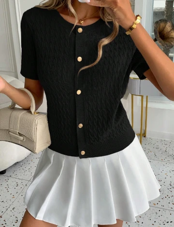 Bluza SHEIN, negru Negru