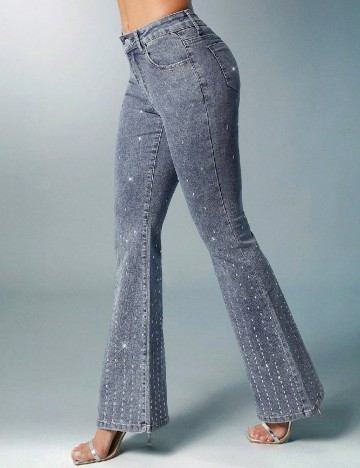 
						Blugi SHEIN, albastru