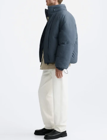 Geaca Zara, albastru Albastru