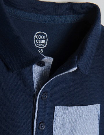 Tricou Cool Club, bleumarin
