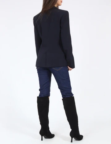 Sacou Zara, bleumarin Albastru