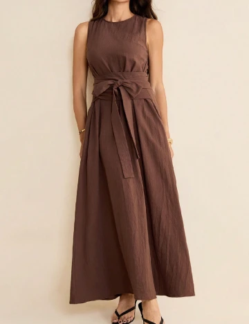 Rochie medie SHEIN, maro Maro