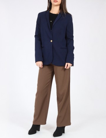 Sacou Zara, bleumarin