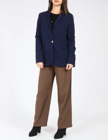 Sacou Zara, bleumarin Albastru