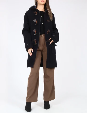 Palton Zara, bleumarin Albastru