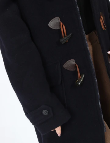 Palton Zara, bleumarin Albastru