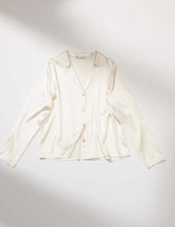 Camasa Zara, alb, M