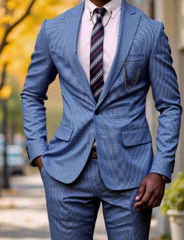 
						Sacou SHEIN, albastru