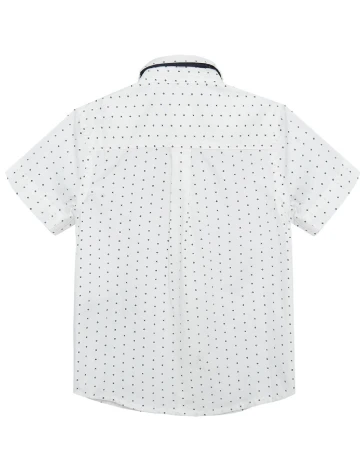 Camasa Cool Club, alb Alb