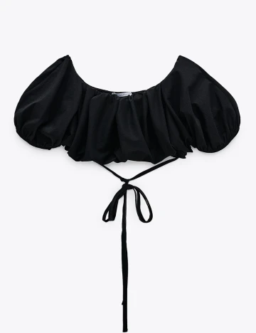 Top Zara, negru, S Negru