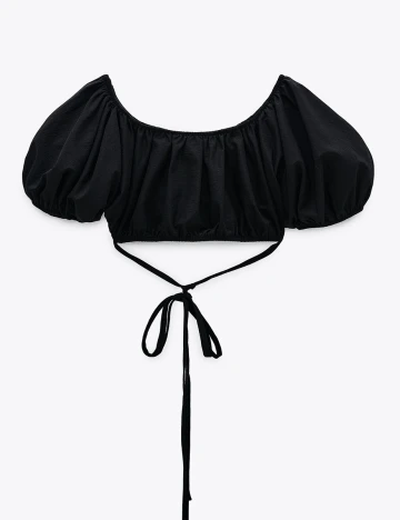 Top Zara, negru, S Negru