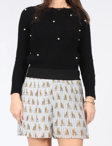 Fusta pantalon Zara, gri Gri