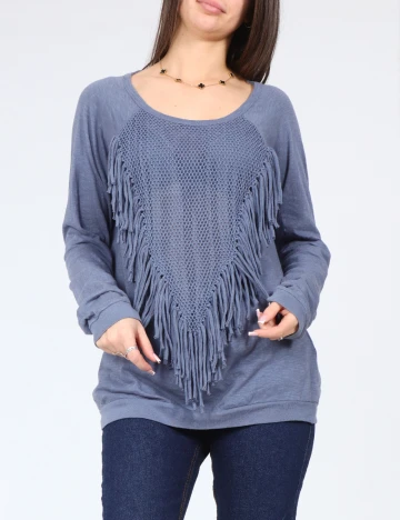 Bluza Zara, albastru Albastru