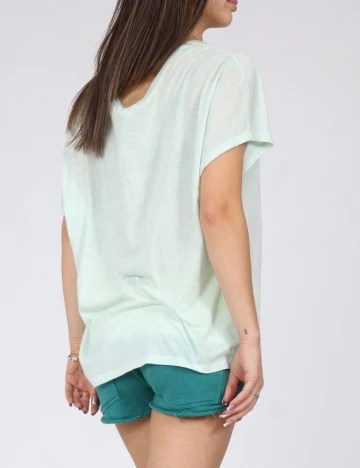 Tricou Zara, verde Verde