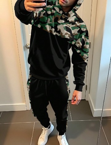 
						Trening Shein Kids, negru