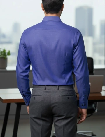 Camasa Zara, albastru Albastru