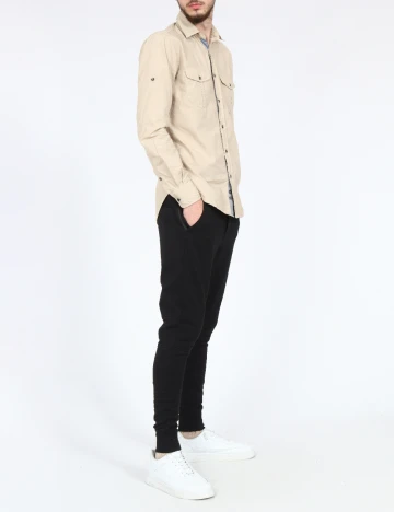 Camasa Zara, bej Crem