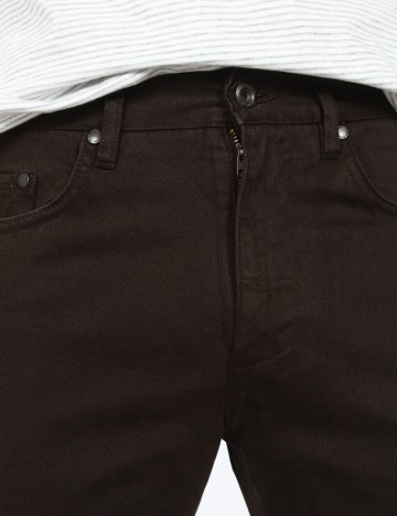 Pantaloni Zara, maro