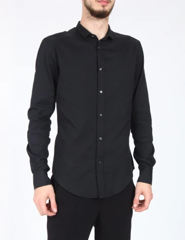 Camasa Zara, negru Negru