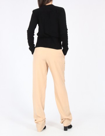 Pantaloni Zara, crem
