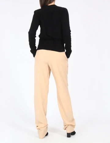 Pantaloni Zara, crem Crem