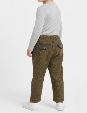 Pantaloni Zara, kaki