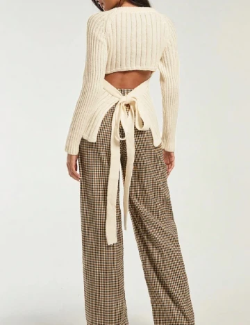 Pulover SHEIN, crem Crem