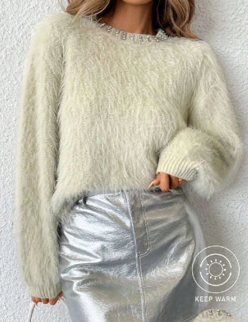 Pulover SHEIN, verde Verde