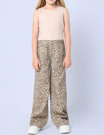 
						Blugi Shein Kids, animal print