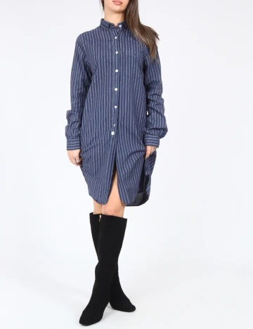 Camasa Zara, bleumarin Albastru