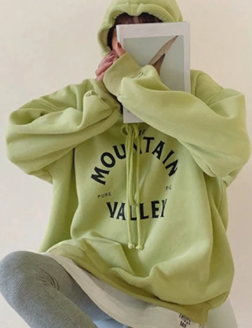 Hanorac Dazy, verde Verde