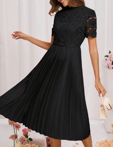 Rochie medie SHEIN, negru Negru